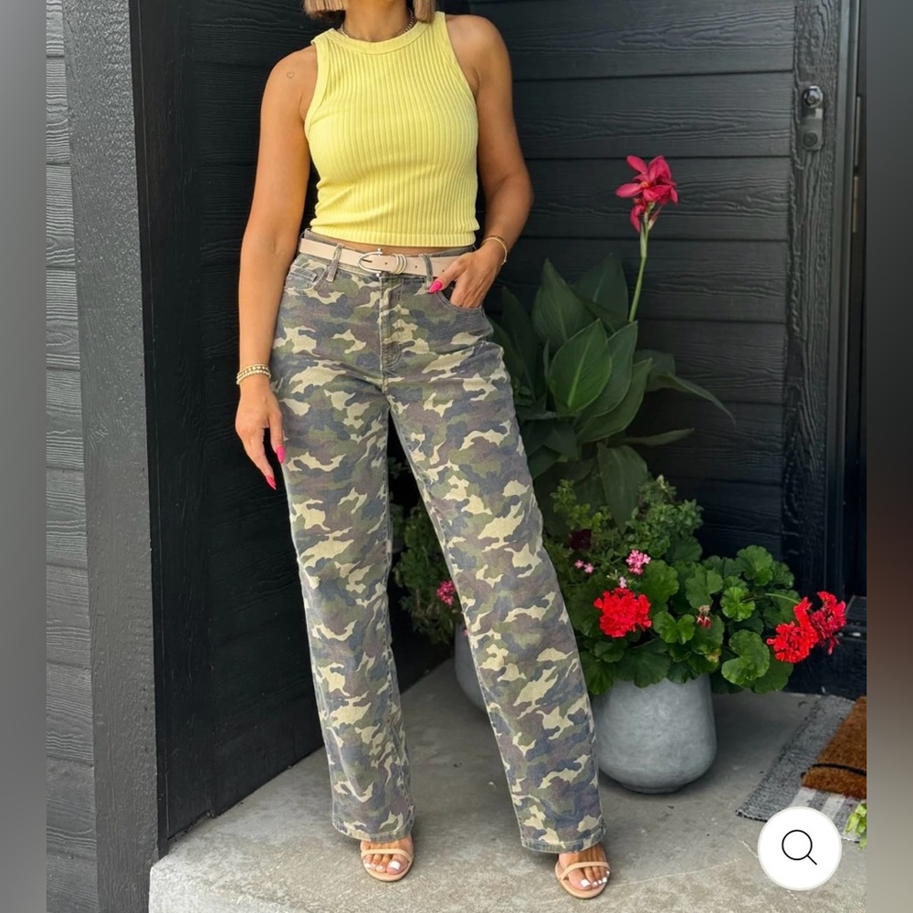 Hidden Jeans- Alyx Camo Denim